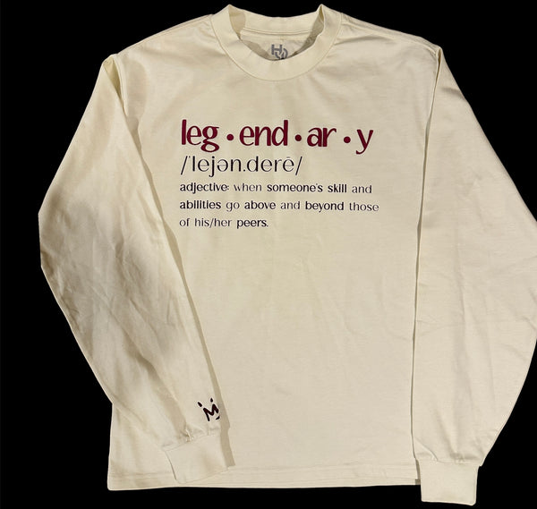 Definition - Long Sleeve, Heavy-weight Tee