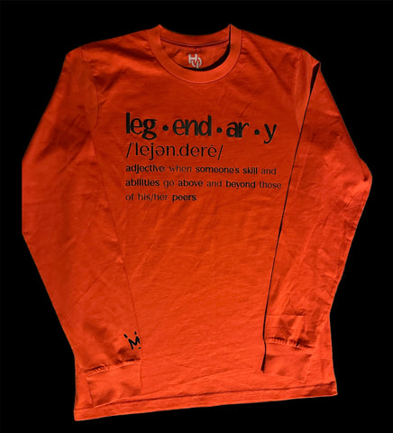 Definition - Long Sleeve, Mid-weight Tee
