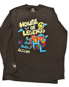 Be your own legend-Long Sleeve  Tee (clip art)