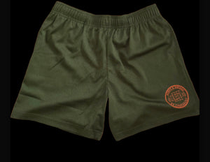 Ace Mesh Shorts  (Olive Green and Sage)