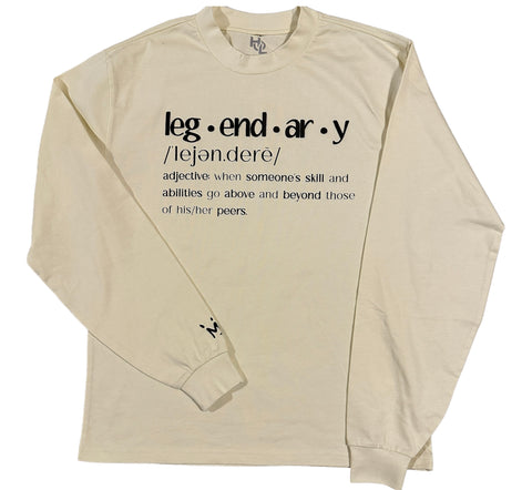 Definition - Long Sleeve, Heavy-weight Tee